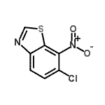 CAS#: 30132-81-1, 6-Chloro-7-Nitro-1,3-Benzothiazole