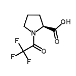 CAS 登录号：30163-31-6， 1-(三氟乙酰基)-L-脯氨酸
