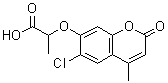 CAS#: 301683-08-9, 2-[(6-Chloro-4-Methyl-2-Oxo-2H-Chromen-7-Yl)Oxy]Propanoic Acid