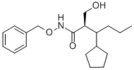 CAS 登录号：301685-10-9， (2R)-2-(羟基甲基)-3-(环戊基)-N-(苯基甲氧基)己酰胺