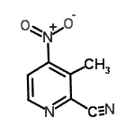CAS#: 30235-13-3, 3-Methyl-4-Nitro-2-Pyridinecarbonitrile