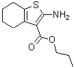 CAS 登录号：302561-09-7， 2-氨基-4,5,6,7-四氢-1-苯并噻吩-3-羧酸丙酯