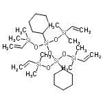 CAS#: 302912-37-4, 3,5-Dicyclohexyl-3,5-Bis{[Dimethyl(Vinyl)Silyl]Oxy}-1,1,7,7-Tetramethyl-1,7-Divinyltetrasiloxane