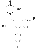 CAS#: 30297-96-2, 1-[4,4-Bis(4-Fluorophenyl)Butyl]Piperazine Dihydrochloride