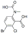 CAS 登录号：3030-10-2， 3-溴-6-(羧甲基氨基)-2-氯苯甲酸