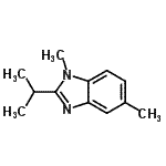 CAS#: 303747-39-9, 2-Isopropyl-1,5-Dimethyl-1H-Benzimidazole