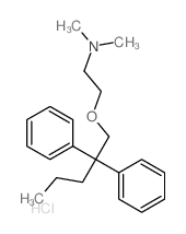 CAS 登录号：3039-68-7， 2-(2,2-二苯基戊氧基)-N,N-二甲基乙胺盐酸盐