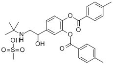 CAS 登录号：30392-41-7， 比托特罗甲烷磺酸盐