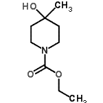 CAS 登录号：303983-34-8， 乙基4-羟基-4-甲基-1-哌啶羧酸酯
