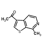 CAS#: 30433-77-3, 1-(7-Methylthieno[2,3-c]Pyridin-3-Yl)Ethanone