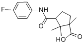 CAS#: 304666-33-9, (1S,3S)-3-[(4-Fluorophenyl)Carbamoyl]-1,2,2-Trimethylcyclopentane-1-Carboxylic acid
