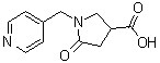 CAS 登录号：304859-15-2， 5-氧代-1-(4-吡啶基甲基)-3-吡咯烷羧酸
