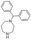 CAS 登录号：30486-56-7， 1-(二苯基甲基)六氢-1H-1,4-二氮杂卓