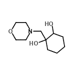 CAS 登录号：304884-00-2， 1-(4-吗啉基甲基)-1,2-环己烷二醇