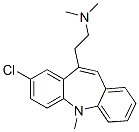 CAS 登录号：30490-60-9， 2-(8-氯-11-甲基苯并[b][1]苯并氮杂卓-6-基)-N,N-二甲基乙胺