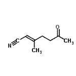 CAS#: 30502-79-5, (2E)-3-Methyl-6-Oxo-2-Heptenenitrile
