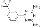 CAS 登录号：30508-78-2， 2,4-二氨基-6-[3-(三氟甲基)苯基]-1,3,5-三嗪