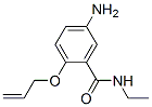 CAS 登录号：30509-92-3， 5-氨基-N-乙基-2-丙-2-烯氧基苯甲酰胺