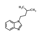 CAS 登录号：305346-87-6， 1-(3-甲基丁基)-1H-苯并咪唑