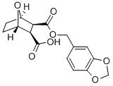 CAS#: 30627-54-4, (1R,4S)-6-(1,3-Benzodioxol-5-Ylmethoxycarbonyl)-7-Oxabicyclo[2.2.1]Heptane-5-Carboxylic Acid