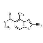 CAS#: 306276-71-1, Methyl 2-Amino-4-Methyl-1,3-Benzothiazole-5-Carboxylate