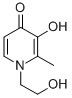 CAS#: 30652-21-2, 3-Hydroxy-1-(2-Hydroxyethyl)-2-Methylpyridin-4-One