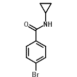 CAS 登录号：306745-64-2， 4-溴-N-环丙基苯甲酰胺