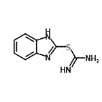 CAS 登录号：306753-22-0， 1H-苯并咪唑-2-基氨基硫代甲亚氨酸酯