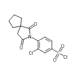 CAS#: 306934-73-6, 3-Chloro-4-(1,3-Dioxo-2-Azaspiro[4.4]Non-2-Yl)Benzenesulfonyl Chloride