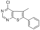 CAS#: 306934-78-1, 4-Chloro-5-Methyl-6-Phenylthieno[2,3-d]Pyrimidine