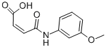 CAS 登录号：306935-71-7， 4-[(3-甲氧基苯基)氨基]-4-氧代-2-丁烯酸
