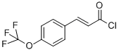 CAS 登录号：306936-02-7， 3-[4-(三氟甲氧基)苯基]丙-2-烯酰氯