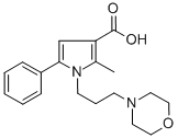 CAS 登录号：306936-20-9， 2-甲基-1-(3-吗啉基丙基)-5-苯基-1H-吡咯-3-羧酸