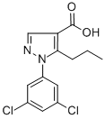 CAS#: 306936-60-7, 1-(3,5-Dichlorophenyl)-5-Propyl-1H-Pyrazole-4-Carboxylic Acid