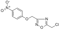 CAS#: 306936-72-1, 5-(Chloromethyl)-3-[(4-Nitrophenoxy)Methyl]-1,2,4-Oxadiazole