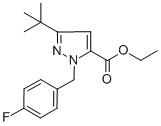CAS 登录号：306936-98-1， 3-(叔丁基)-1-(4-氟苄基)-1H-吡唑-5-羧酸乙酯