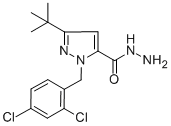 CAS 登录号：306937-07-5， 3-(叔丁基)-1-(2,4-二氯苄基)-1H-吡唑-5-甲酰肼