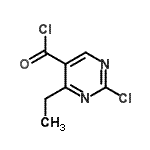 CAS#: 306960-72-5, 2-Chloro-4-Ethyl-5-Pyrimidinecarbonyl Chloride