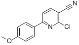 CAS#: 306977-91-3, 2-Chloro-6-(4-Methoxyphenyl)Nicotinonitrile