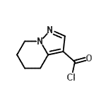 CAS 登录号：307307-99-9， 4,5,6,7-四氢吡唑并[1,5-a]吡啶-3-甲酰氯