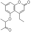 CAS#: 307546-52-7, 4-Ethyl-7-Methyl-5-[(3-Oxo-2-Butanyl)Oxy]-2H-Chromen-2-One