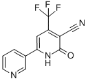 CAS#: 308088-11-1, 2-Oxo-6-Pyridin-3-Yl-4-(Trifluoromethyl)-1,2-Dihydropyridine-3-Carbonitrile