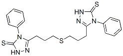 CAS#: 30843-83-5, 5,5'(Thiodipropane-3,1-Diyl)Bis[2,4-Dihydro-4-Phenyl-3H-1,2,4-Triazole-3-Thione]