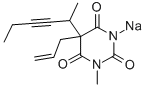 CAS#: 309-36-4, Methohexital Sodium
