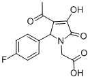 CAS#: 309270-57-3, 2-[(2S)-3-Acetyl-2-(4-Fluorophenyl)-4-Hydroxy-5-Oxo-2H-Pyrrol-1-Yl]Acetic acid