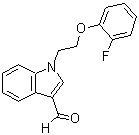 CAS 登录号：309732-86-3， 1-[2-(2-氟苯氧基)乙基]-1H-吲哚-3-甲醛