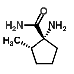 CAS 登录号：309756-93-2， (1R,2S)-1-氨基-2-甲基环戊烷甲酰胺