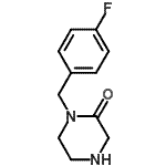 CAS#: 309915-37-5, 1-[(4-Fluorophenyl)Methyl]Piperazin-2-One