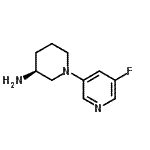 CAS#: 309960-67-6, (3S)-1-(5-Fluoro-3-Pyridinyl)-3-Piperidinamine