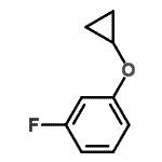 CAS 登录号：309977-71-7， 1-(环丙基氧基)-3-氟苯